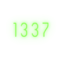 1337 LEET LEET Logotipo