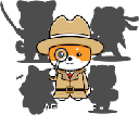 Agent Shiba I.N.U. AGENTSHIBAINU Logotipo