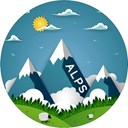 Alpenschillling ALPS ロゴ