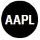 Apple Tokenized Stock Defichain DAAPL Logotipo