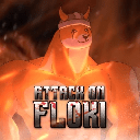Attack On Floki AOF ロゴ