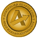 Australian Crypto Coin Green ACCG 심벌 마크