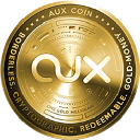 AUX Coin AUX Logotipo