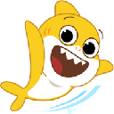 BABY SHARK INU SHARK ロゴ
