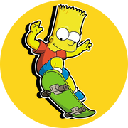Bart Simpson BART 심벌 마크