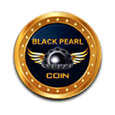 Black Pearl Coin XBP 심벌 마크