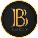 BlackCoin BLK Logo