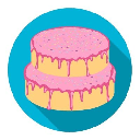CakeSwap CAKESWAP ロゴ