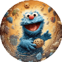Cookie Monster NOMNOM Logo