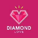 Diamond Love LOVE Logo