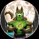 Doge Hulk DOHU Logotipo