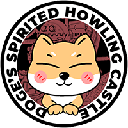 Doges Spirited Howling Castle Game MIYAZAKI Logotipo