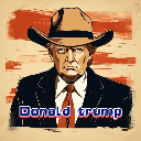 Donald Trump TRUMP2024 ロゴ