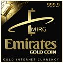 EmiratesGoldCoin EMIGR ロゴ