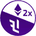 ETH 2x Flexible Leverage Index ETH2X-FLI ロゴ