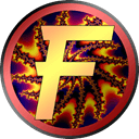 FractalCoin FRAC ロゴ