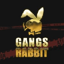 Gangs Rabbit RABBIT 심벌 마크