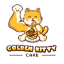 Golden Kitty Cake GKCAKE Logotipo