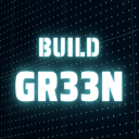 Gr33n BUILD Logo