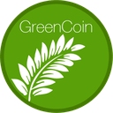 Greencoin GRE ロゴ