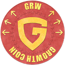 GrowthCoin GRW ロゴ