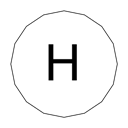 HexCoin HEXC ロゴ