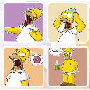 Homer Of Meme HOME ロゴ