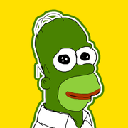 Homer Pepe HOMER PEPE Logo
