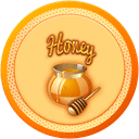Honey HONEY 심벌 마크