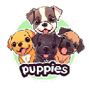 I love puppies PUPPIES Logotipo