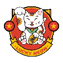 Lucky Meow Token LMAO ロゴ