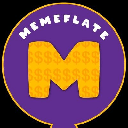 MemeFlate $MFLATE Logo
