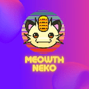 Meowth Neko MEWN логотип