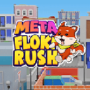MetaFlokiRush METAFLOKIR Logotipo