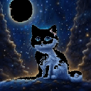 MOON CAT CAT Logotipo