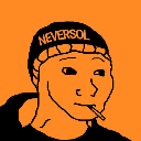 neversol NEVER Logo