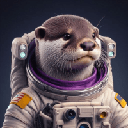 Otter Space OTTERSPACE 심벌 마크