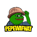 Pepe Wif Hat PIF ロゴ