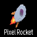 PixelRocket ROCKET ロゴ