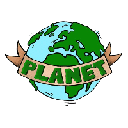 PLANET PLANET Logotipo