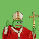 Popecoin POPE ロゴ
