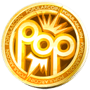 PopularCoin POP ロゴ