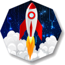 RocketCoin ROCK Logotipo
