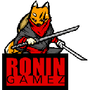 Ronin Gamez RONINGMZ Logotipo