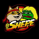 Shiba V Pepe SHEPE Logotipo