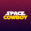 Space Cow Boy SCB Logotipo