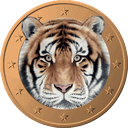 Tigercoin TGC ロゴ