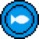 TON FISH MEMECOIN FISH ロゴ