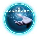 Transparent Token TRANSPARENT ロゴ