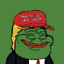 Trump Pepe PEPEMAGA Logo